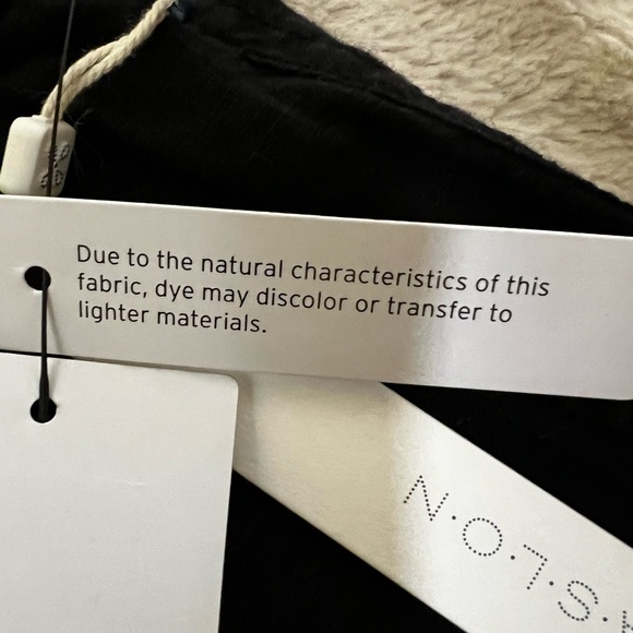 Caslon Linen Black Drawstring 2 1/2 Inch Shorts - Size Medium, NWT - Picture 13 of 14